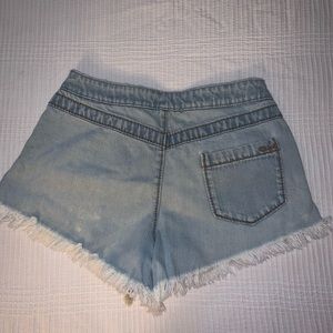 Chloé denim shorts